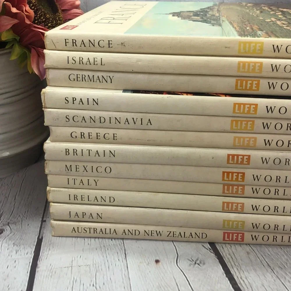 Time-Life books World Library vintage 1970s choice of title(s)